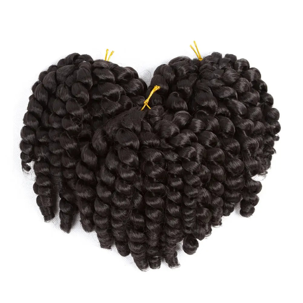 Toyotress Wand Curl Jamican Bounce Curls Synthetic Braiding Hair Exentions